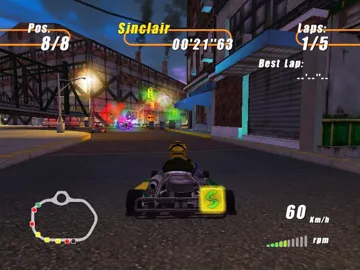 Furious Karting (USA) screen shot game playing